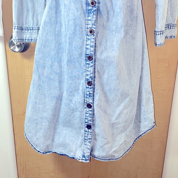 Celebrity Pink Jeans Stonewashed Denim Midi Dress - Picture 11 of 12